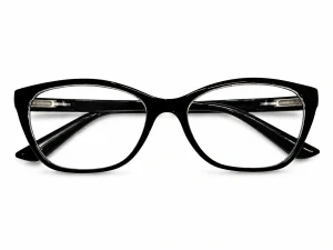 Dioptrické brýle JingGlass DE LUXE TL8822 Flexi, černé, plastové, (+1,50 dioptrie), unisex